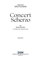 Concert Scherzo Standard