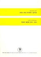 Piano Music 