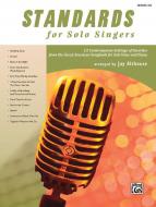 Standards for Solo Singers: Medium Low Voice (with CD) 