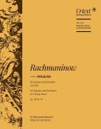 Vocalise in do diesis minore op. 34/14 