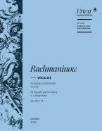 Vocalise in do diesis minore op. 34/14 