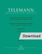 Ouvertüre und Conclusion D-Dur TWV 55:D1 Download