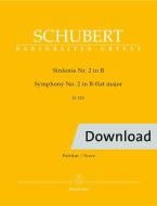 Sinfonia n. 2 in si bemolle maggiore D 125 Download