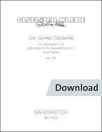Il pensiero oscuro, op. 84 Download