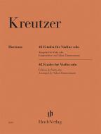 42 studi per violino solo 