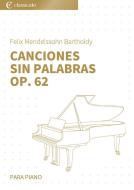 Canciones sin palabras op. 62 