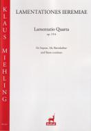 Lamentatio Quarta op. 15 Nr. 4 