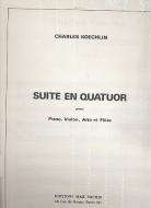Suite en quatuor op. 55 