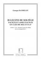 60 Leçons de Solfège 1 sans Accompaniment 