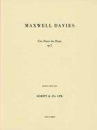 Five Pieces op. 2 