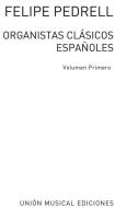 Antologia De Organistas Clasicos Espanoles Vol.1 for Organ 