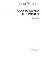 God So Loved The World 