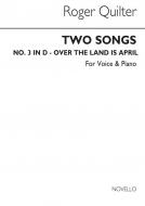 Two Songs No. 3 In D 