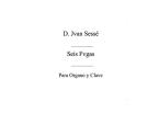 Six Fugues for Organ op. 1 