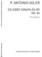 Celebre Sonata En Re No.84 (Azpiazu) For Guitar 