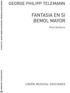 Fantasia En Si Bemol Mayor (Azpiazu) For Guitar 