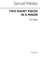 2 Short Pieces in A Minor 