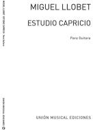 Estudio Capricho En Re Mayor D Major For Guitar 