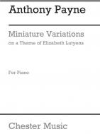 Miniature Variations on A Theme of Elisabeth Lutyens 