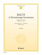 15 Two-Part Inventions BWV 772-786 Standard
