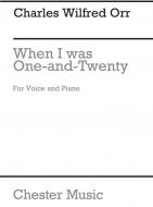 When I Was One and Twenty 