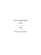 Waltz Op.15 