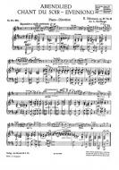 Evensong op. 85/12 