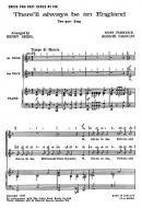 There'll Always Be An England 2-Part And Piano 