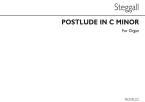 Postlude in C Minor 