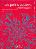 Trois petits papiers 