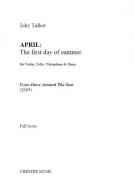 April: First Day Of Summer (from 'Once Around the Sun') 