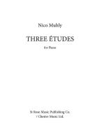 Three Etudes 