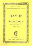 String Quartet Bb Major Op. 1/5 Hob. III: 5 