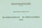 65 Organ Chorales 