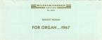 For Organ 