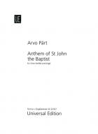 Anthem Of St John The Baptist 