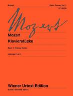 Pezzi per pianoforte Volume 1 