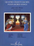 4 Chants sacrés 