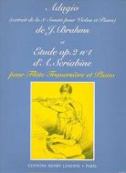 Adagio de la Sonate Nr. 3 / Etude op. 2 Nr. 1 