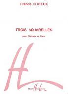 3 Aquarelles 
