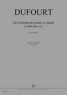 Les chasseurs dans la neige d'après Bruegel 