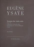 Sonata For Viola Solo op. 28 