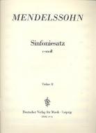 Sinfoniesatz c-moll 