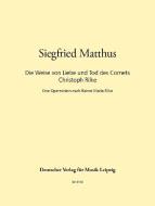 Die Weise von Liebe und Tod des Cornets Christoph Rilke 