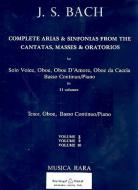 Complete Arias from the Cantatas, Masses, Oratorios Vol. 8 
