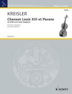 Chanson Louis XIII et Pavane Standard
