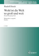 Wohl ist die Welt so groß und weit Standard