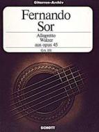 Allegretto and Waltz from Op. 45 