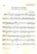 Concerto A Major H 437-39, Wq 168, 172, 29 Standard