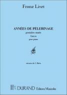 Annees De Pelerinage 1 Annee Suisse Piano (S.rie 